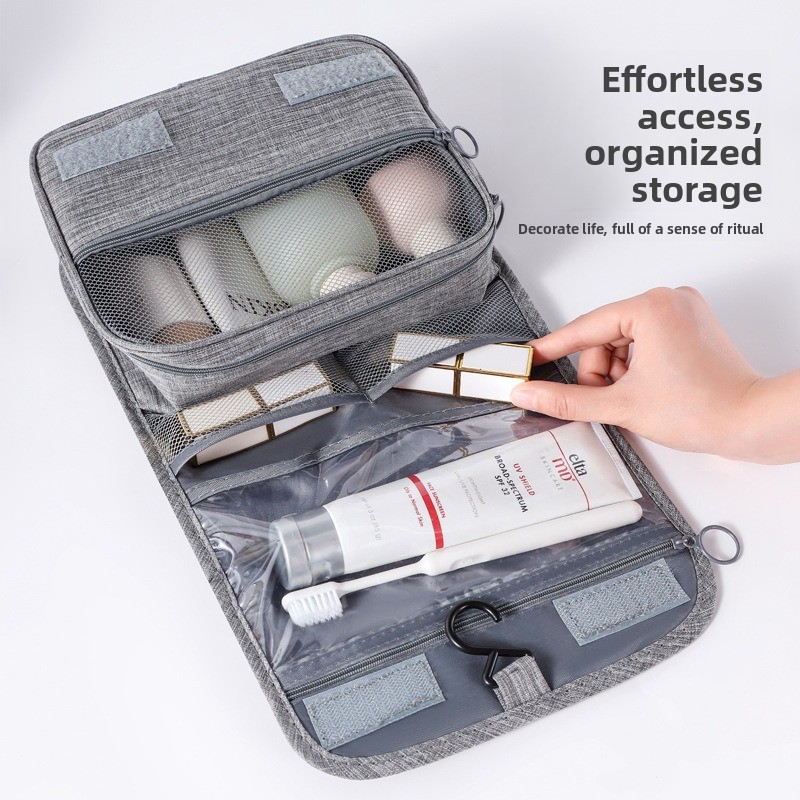 Travel Organizer Men - Grande trousse de toilette suspendue à
