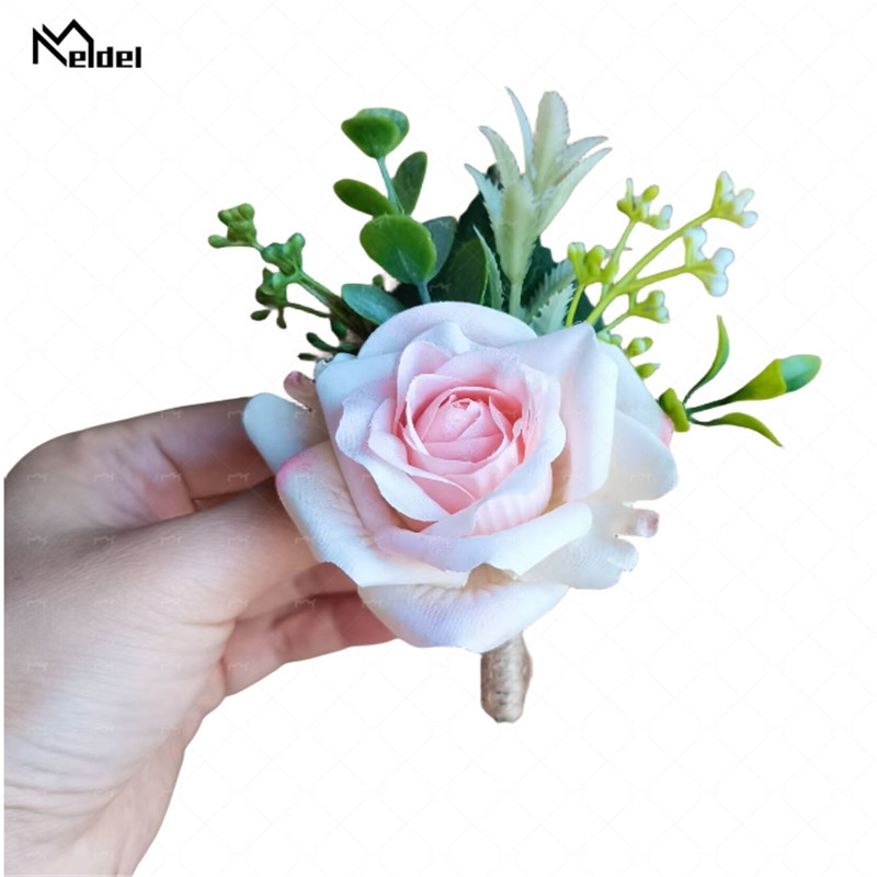Men Accessories For Wrist - Boutonnières de Corsage de mariage, fleurs