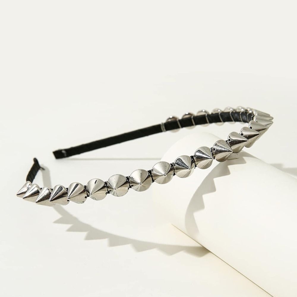 Men Accessories In Silver - Accessoires de cosplay, bandeau à rivets
