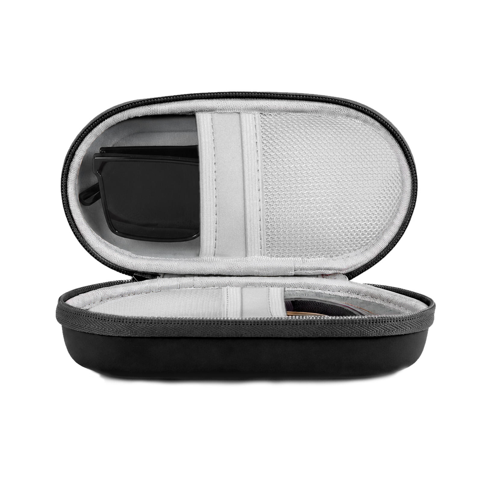Men'S Accessories Drawer Organizer - Étui rigide double pour lunettes, étuis