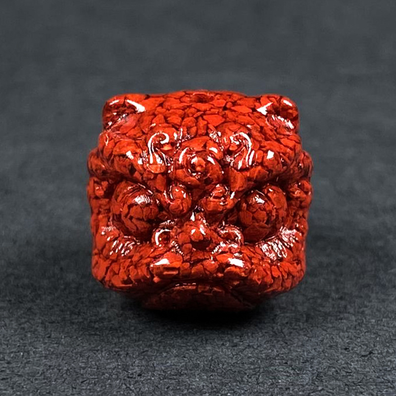 Men Accessories For Gift - 10 perles de cristal de cinabre