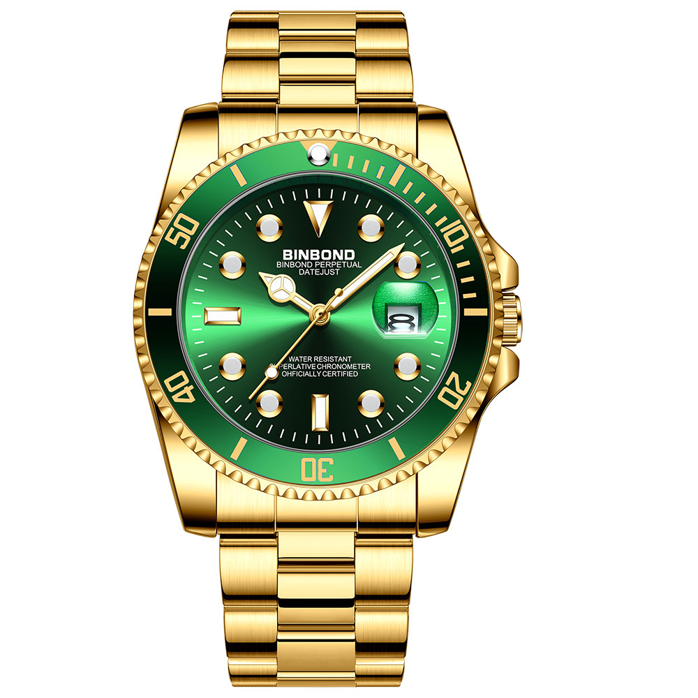 Men'S Accessories Luxury Brands - BINBOND, marque originale, montres à quartz