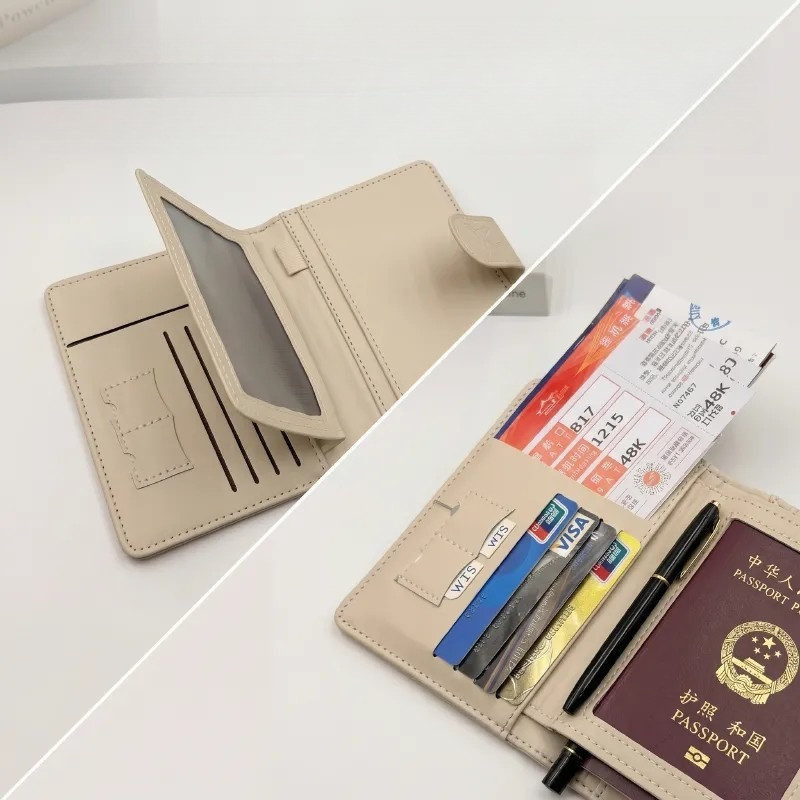 Housse de passeport en cuir PU - Travel Organizer Men avis et prix