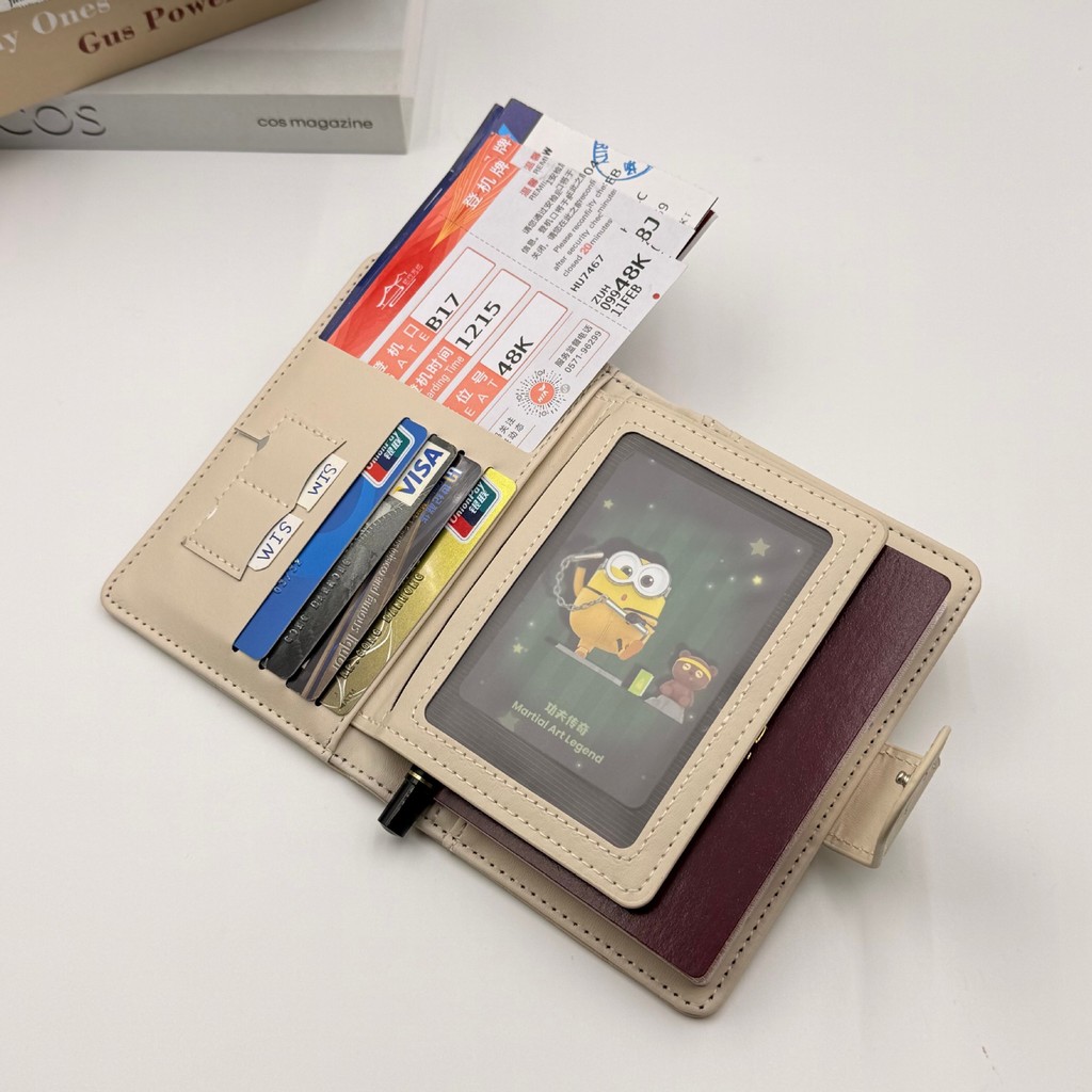 Housse de passeport en cuir PU - Travel Organizer Men avis et prix