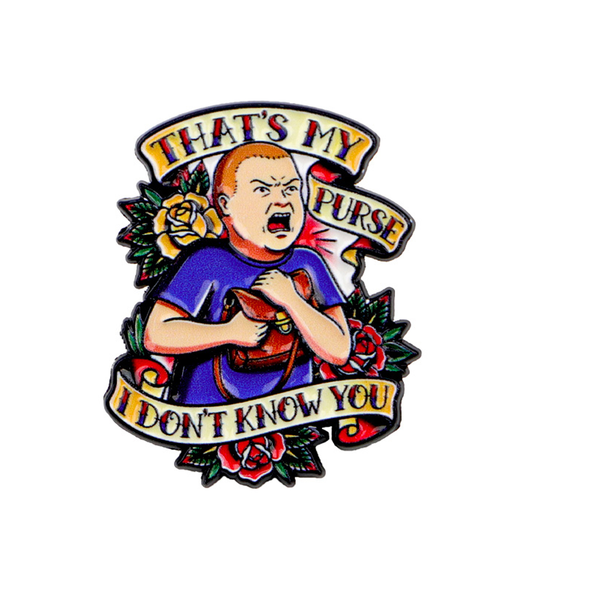 Broche émaillée avec citation  - Men'S Accessories Quotes avis et prix