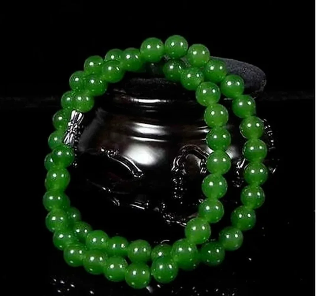 Collier de perles vertes natur - Men Accessories For Gift avis et prix