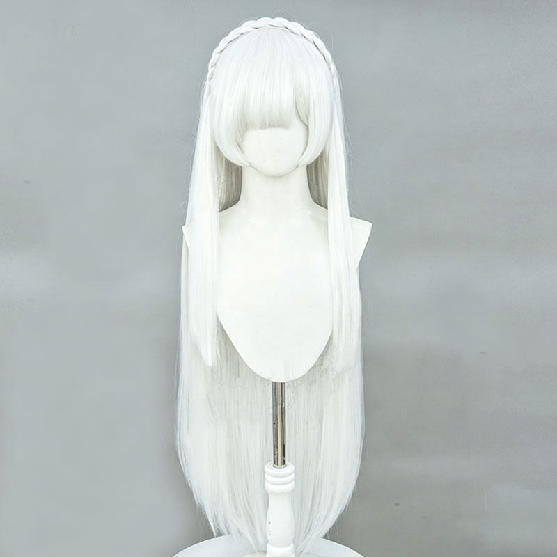 Perruque de Cosplay Anime Re:Z - Men Accessories In Silver avis et prix