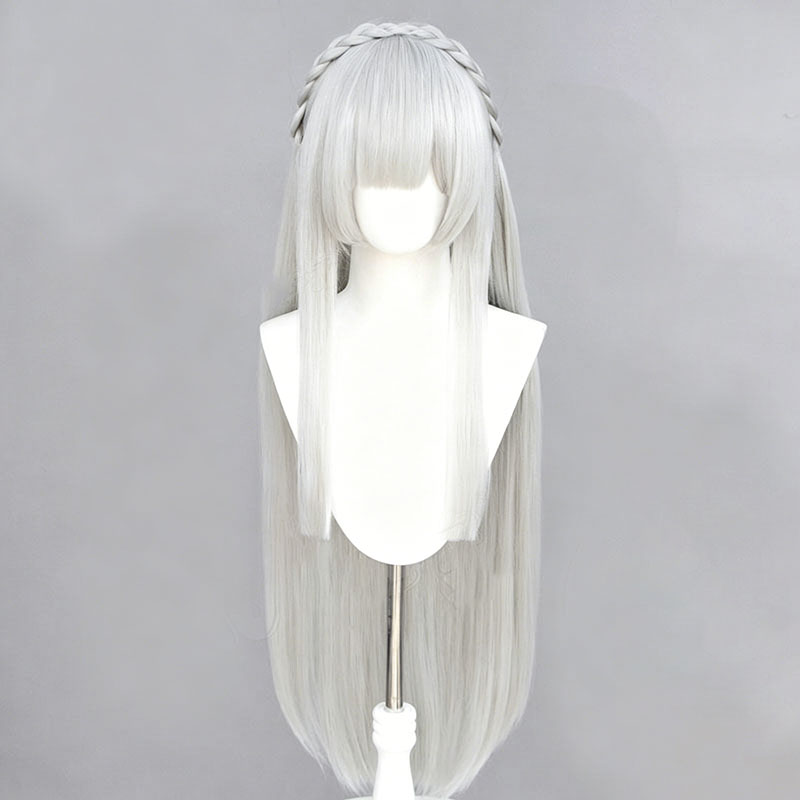 Perruque de Cosplay Anime Re:Z - Men Accessories In Silver avis et prix