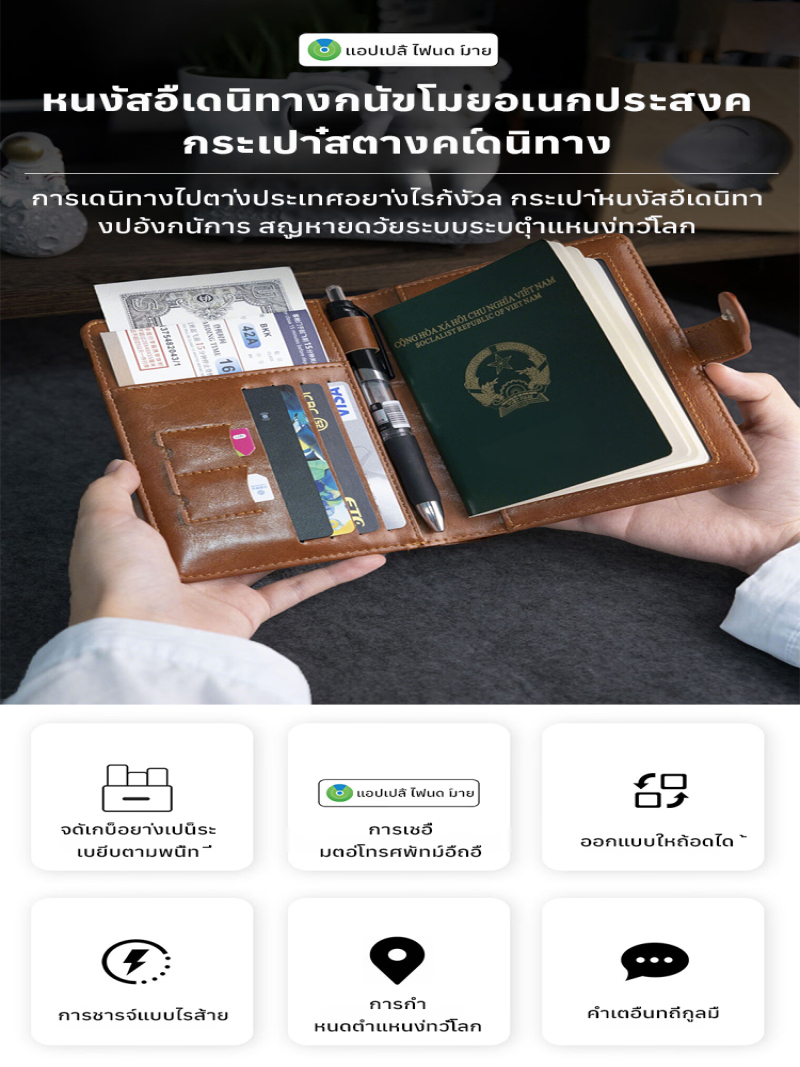 Portefeuille de voyage multifo - Men'S Accessories Wallet avis et prix