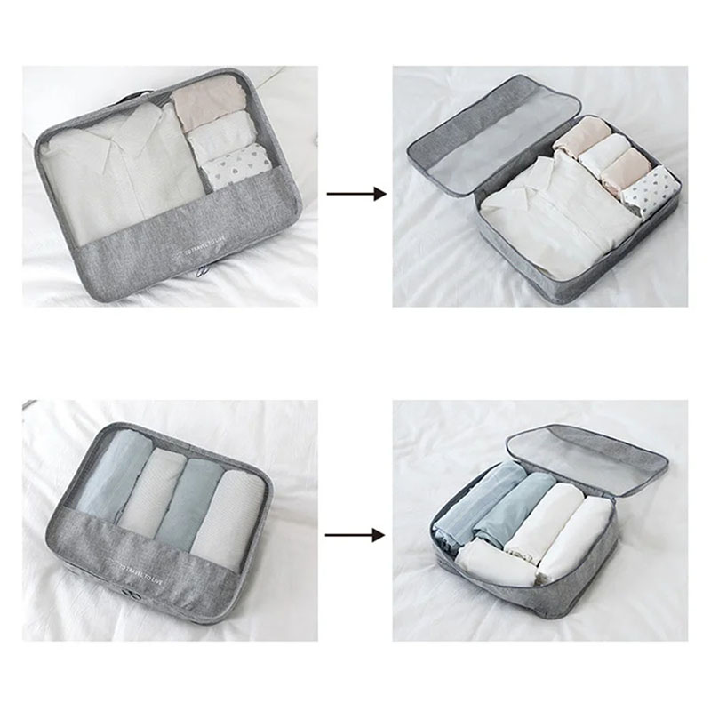 Ensemble de 7 cubes de rangeme - Travel Organizer Men avis et prix