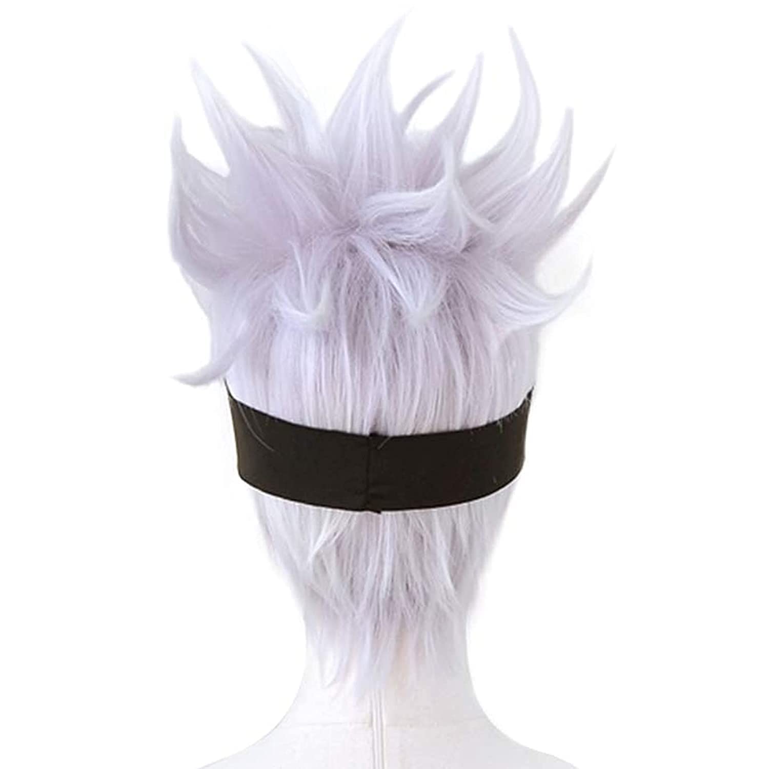 Perruque de Cosplay Courte et  - Men Accessories In Silver avis et prix