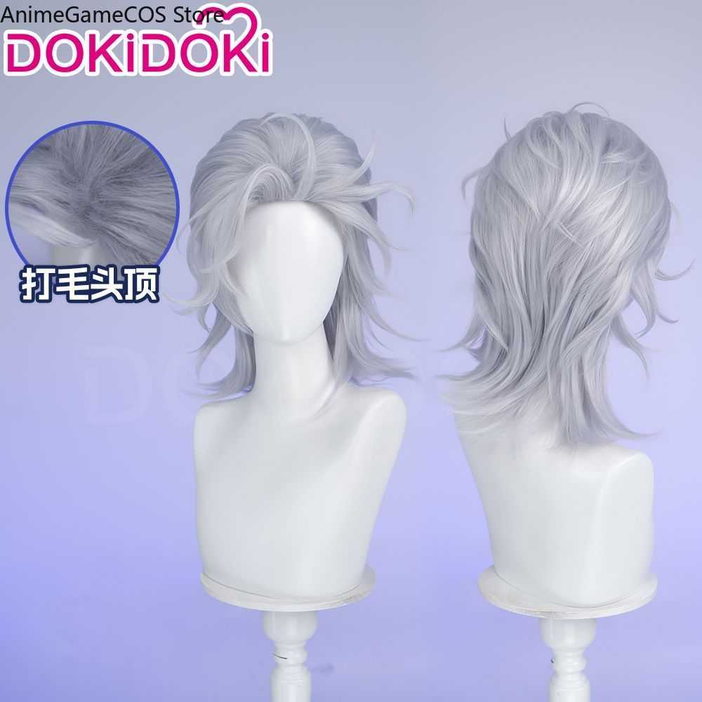 Perruque de cosplay Anime Reco - Men Accessories In Silver avis et prix