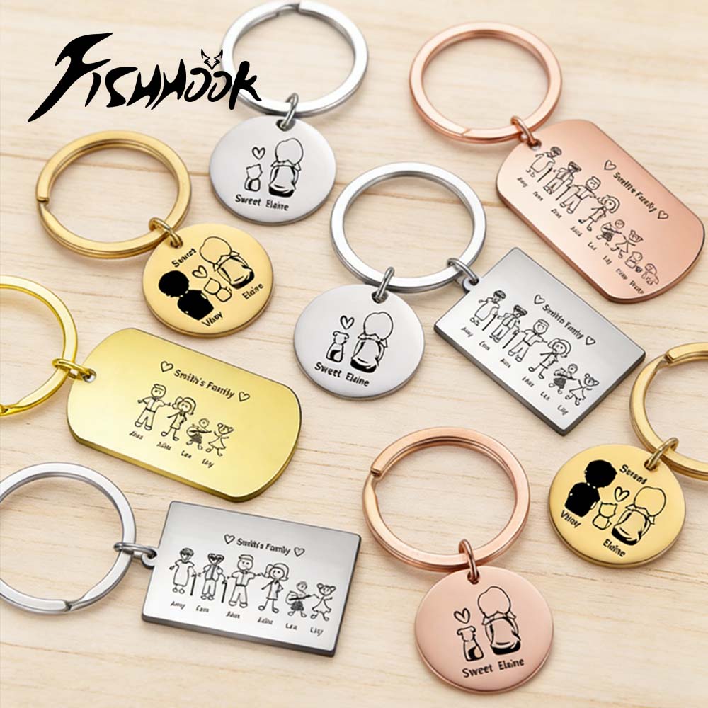 Porte-clés personnalisé pour l - Men Accessories In Silver avis et prix