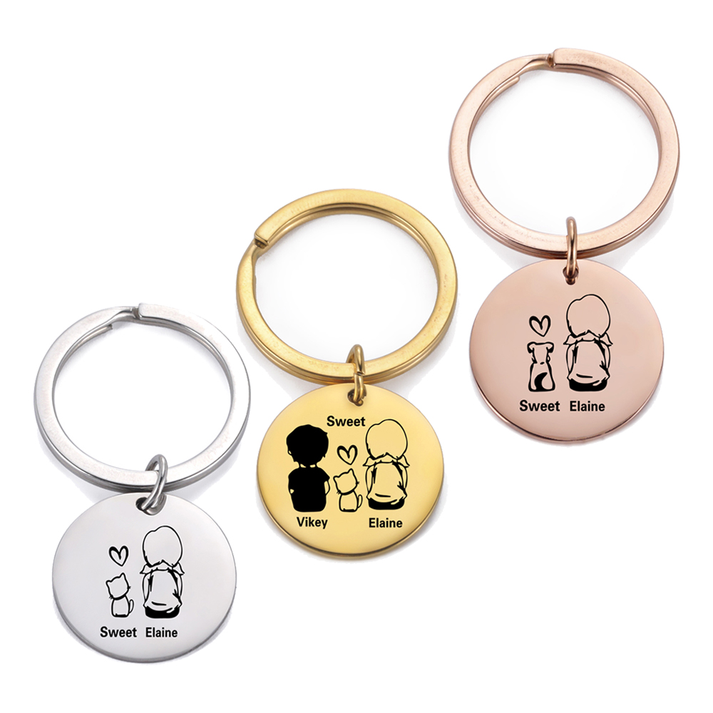 Porte-clés personnalisé pour l - Men Accessories In Silver avis et prix