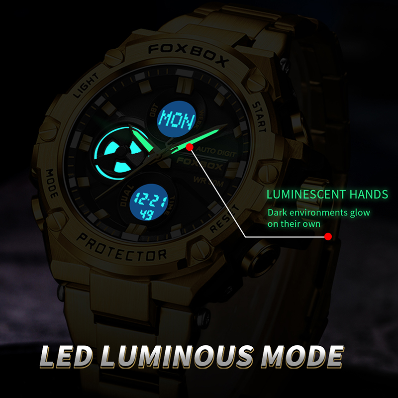 LIGE-Montre-bracelet à cadran  - Men'S Accessories Luxury Brands avis et prix