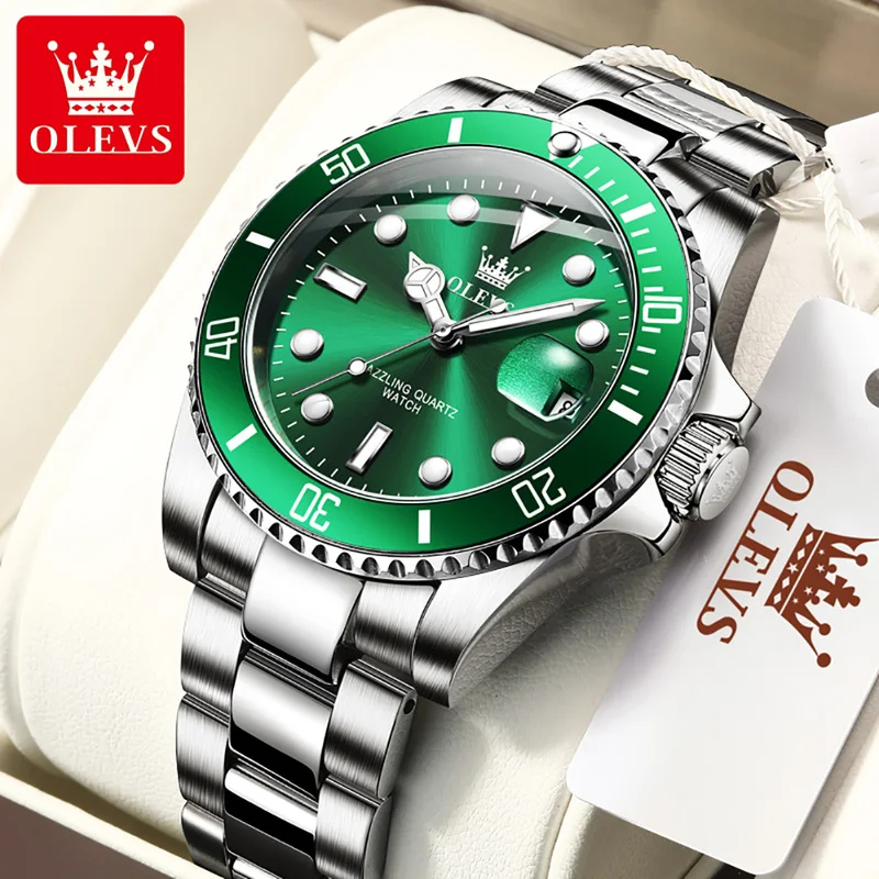 OLEVS montre à Quartz original - Men'S Accessories Luxury Brands avis et prix
