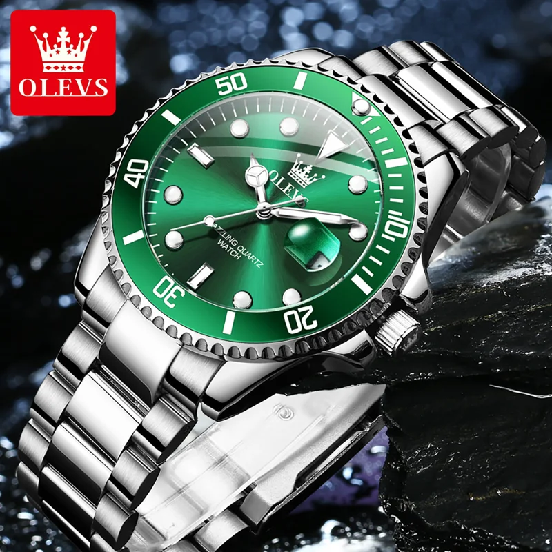 OLEVS montre à Quartz original - Men'S Accessories Luxury Brands avis et prix