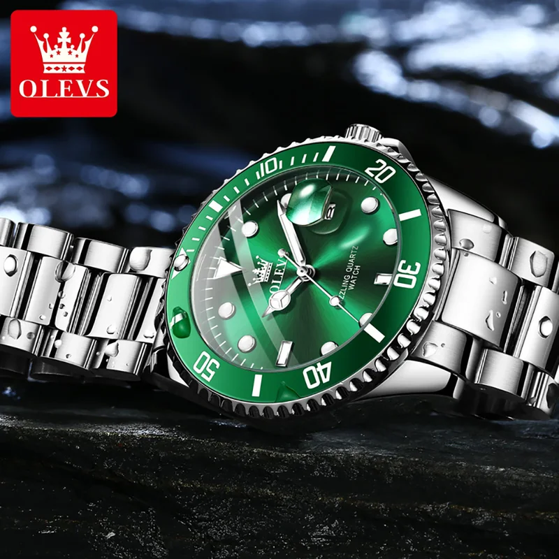 OLEVS montre à Quartz original - Men'S Accessories Luxury Brands avis et prix