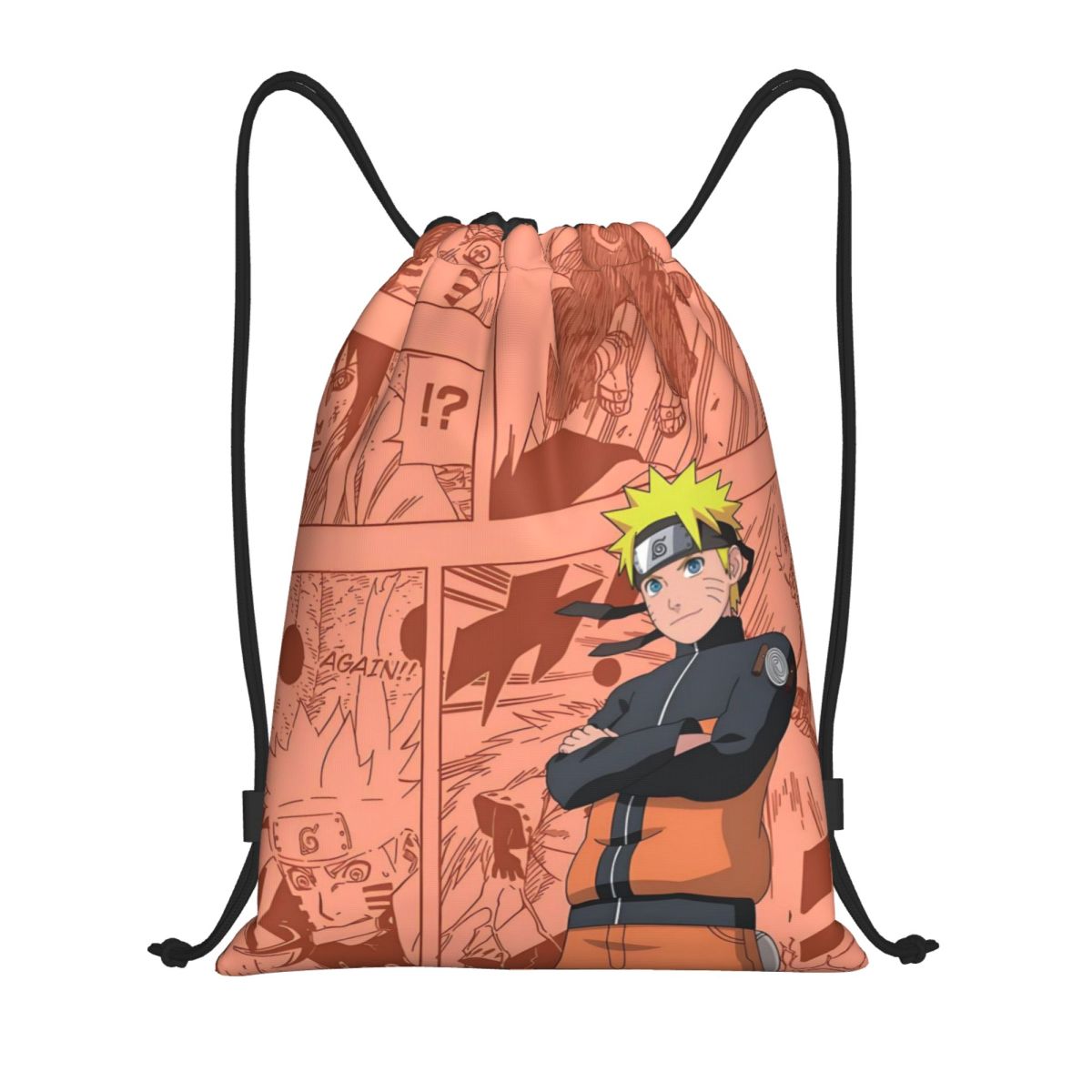 Sac à dos à cordon U-Uzumaki N - Men Accessories Shop avis et prix