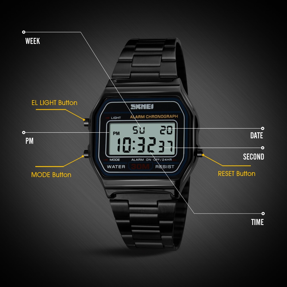 Skmei Top marque Sport montres - Men'S Accessories Luxury Brands avis et prix