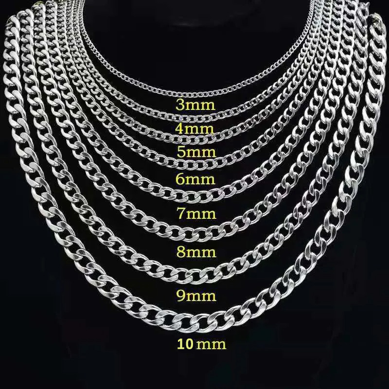 Collier en argent sterling 925 - Men Accessories Neck Chain avis et prix