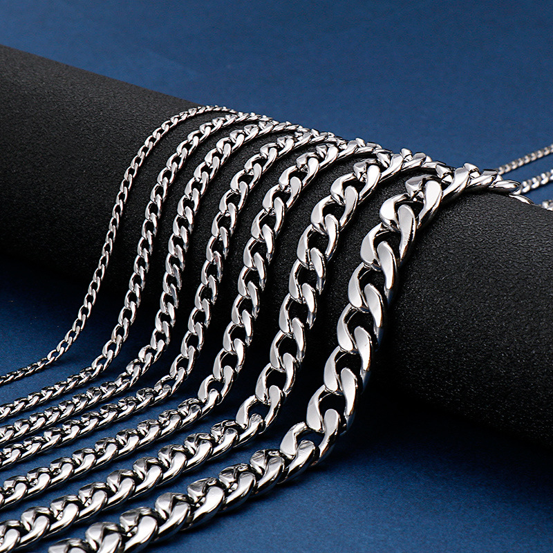 Collier en argent sterling 925 - Men Accessories Neck Chain avis et prix