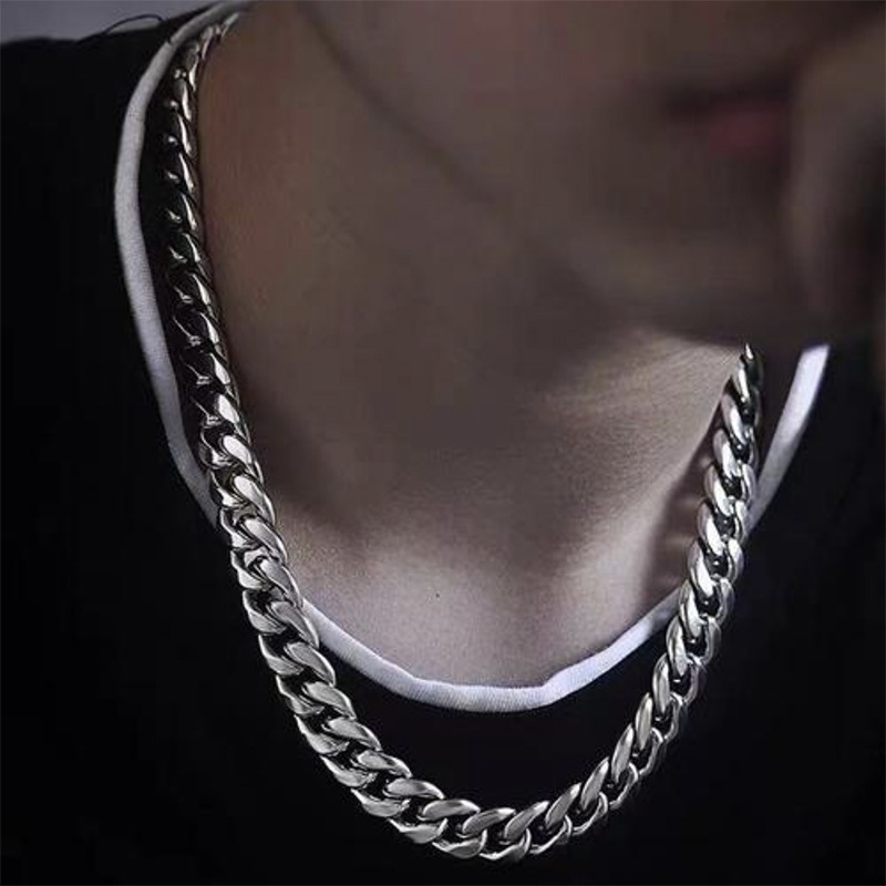Collier en argent sterling 925 - Men Accessories Neck Chain avis et prix