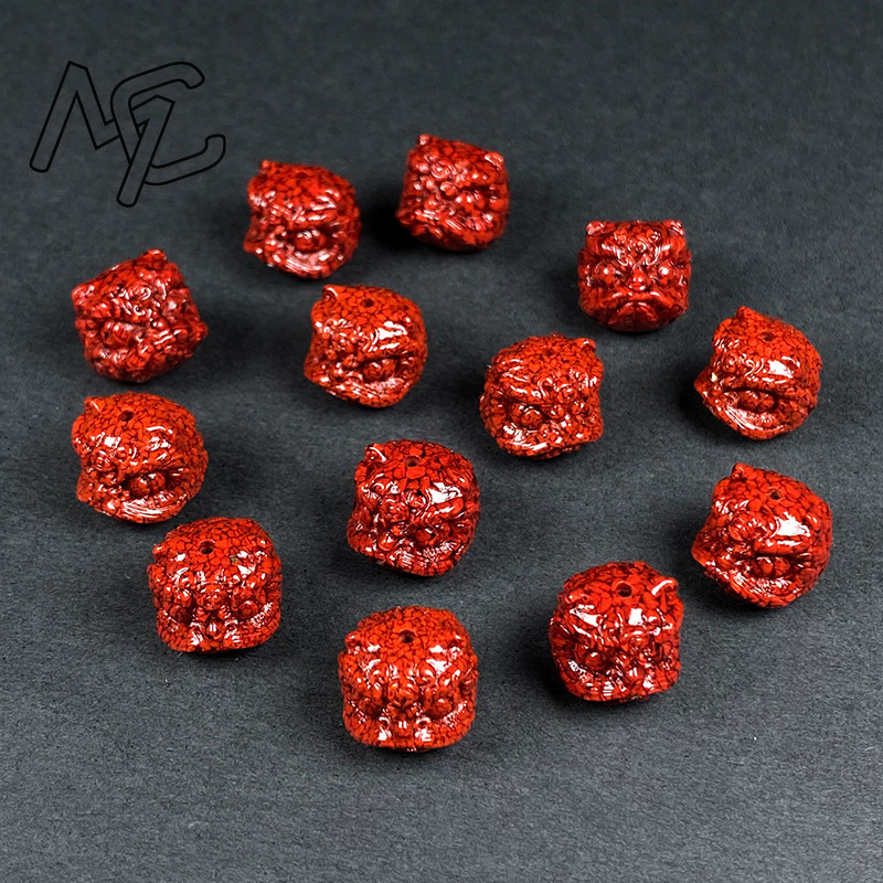 10 perles de cristal de cinabr - Men Accessories For Gift avis et prix