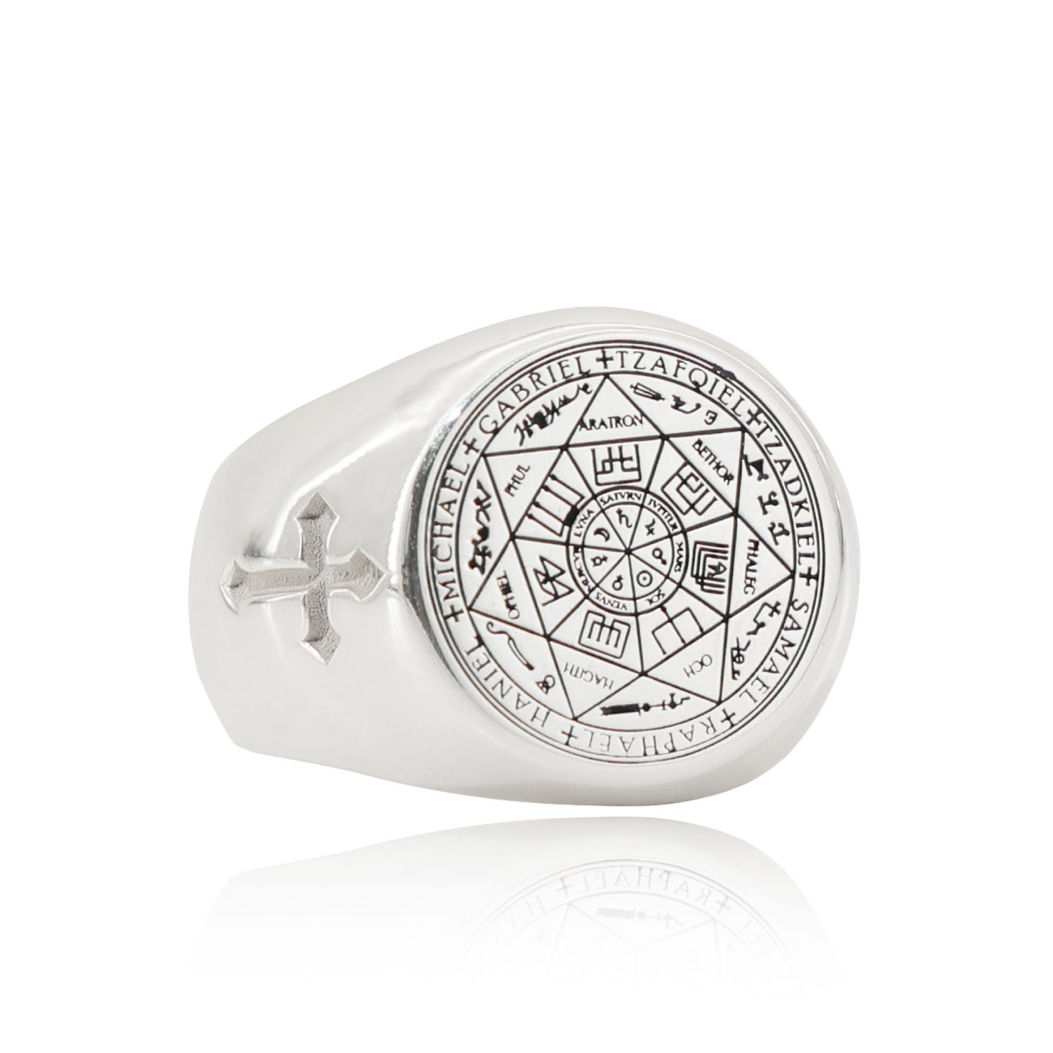 Bague chevalière solide 20mm,  - Men Accessories In Silver avis et prix