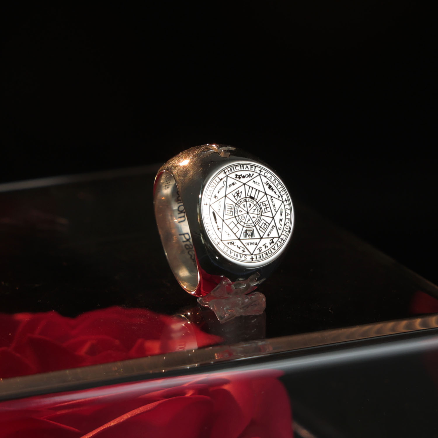 Bague chevalière solide 20mm,  - Men Accessories In Silver avis et prix