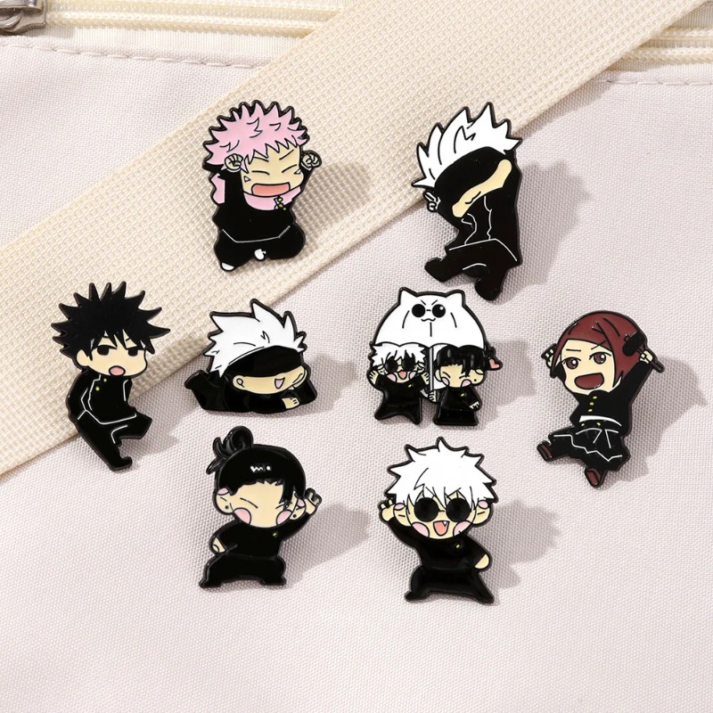 Ensemble de 8 épingles en émai - Lapel Pin Enamel avis et prix