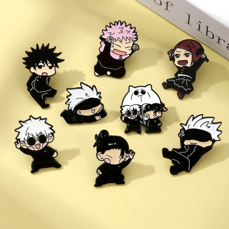 Ensemble de 8 épingles en émai - Lapel Pin Enamel avis et prix