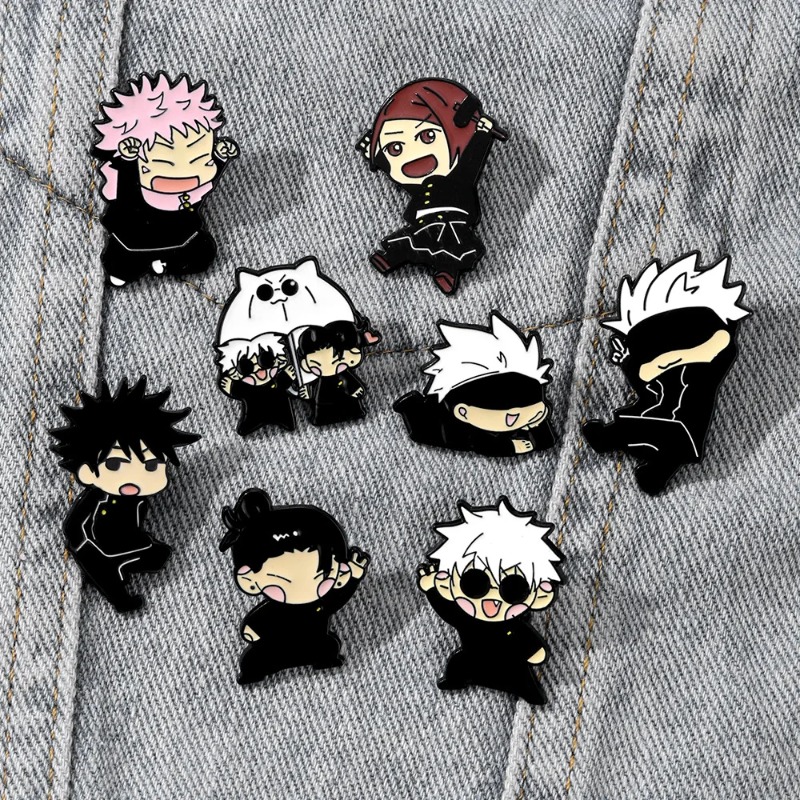 Ensemble de 8 épingles en émai - Lapel Pin Enamel avis et prix