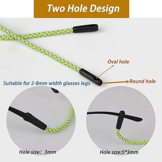 2 sangles pour lunettes, cordo - Men Accessories Neck Chain avis et prix