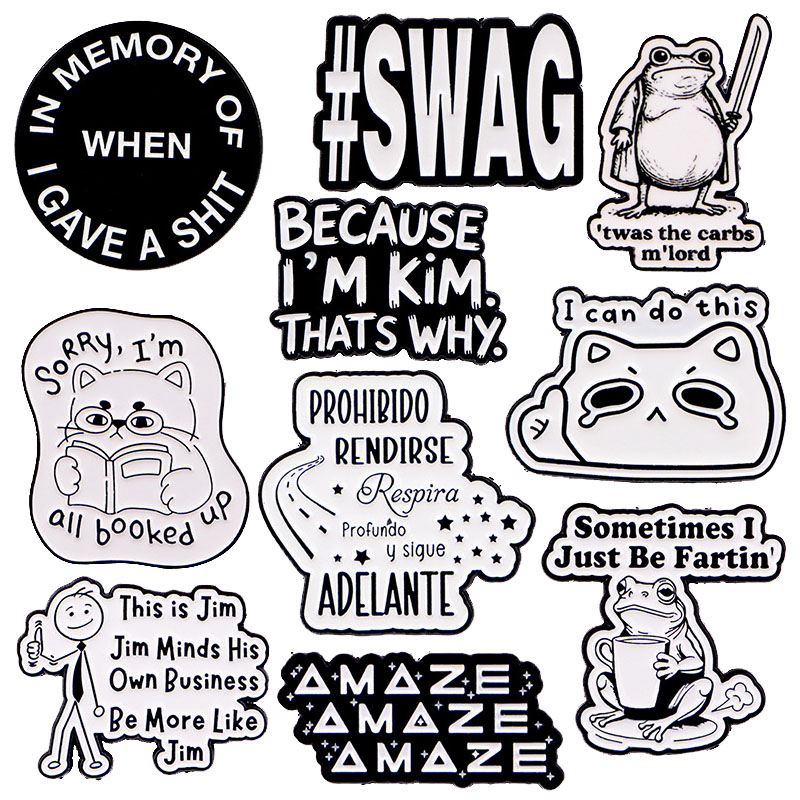 Broches en émail, broches chat - Men'S Accessories Quotes avis et prix