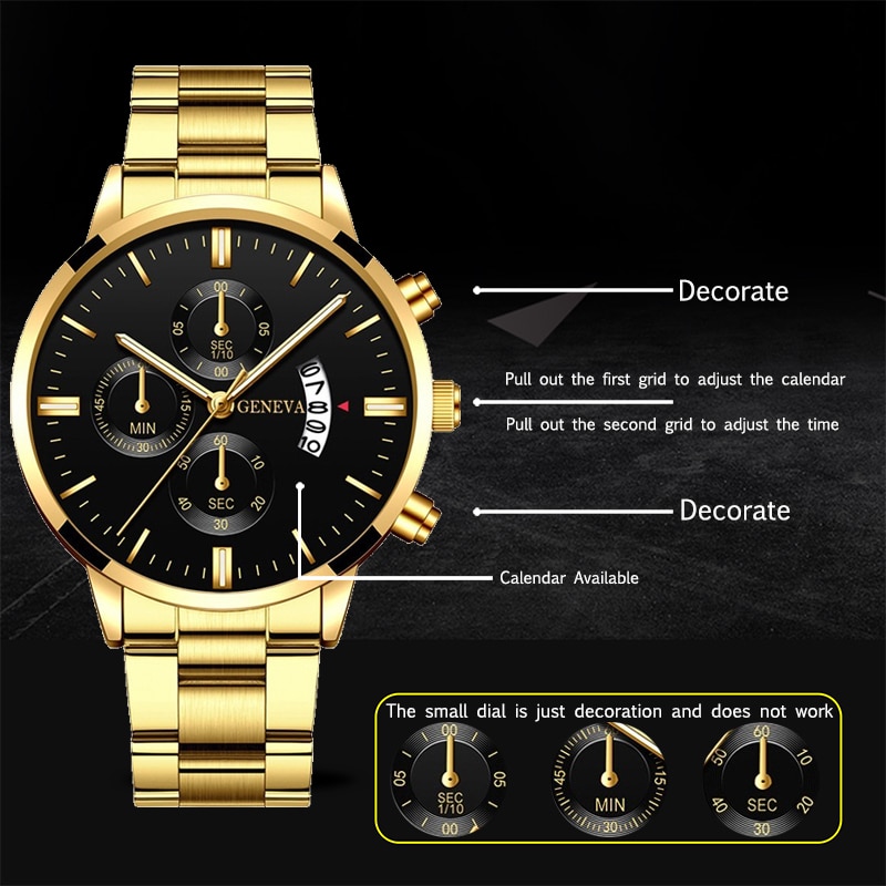Montre-bracelet à quartz en ac - Men Accessories For Wrist avis et prix